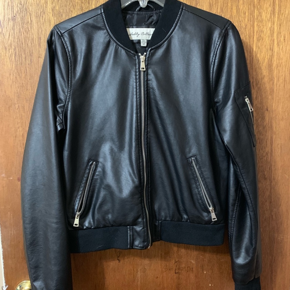 Leather jacket
